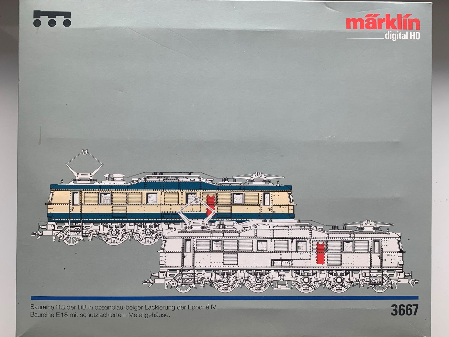 Märklin Modellini di ferrovie: Märklin H0 3667 Lok-Packung – Usato da Volketswil venduto da zwitsch33 6