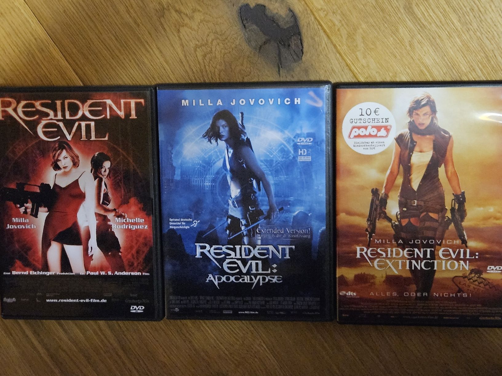 Tutti i DVDs: Resident Evil 1, 2 und 3 / Bundle DVD – Usato da Oberdorf BL venduto da BaldenEagle