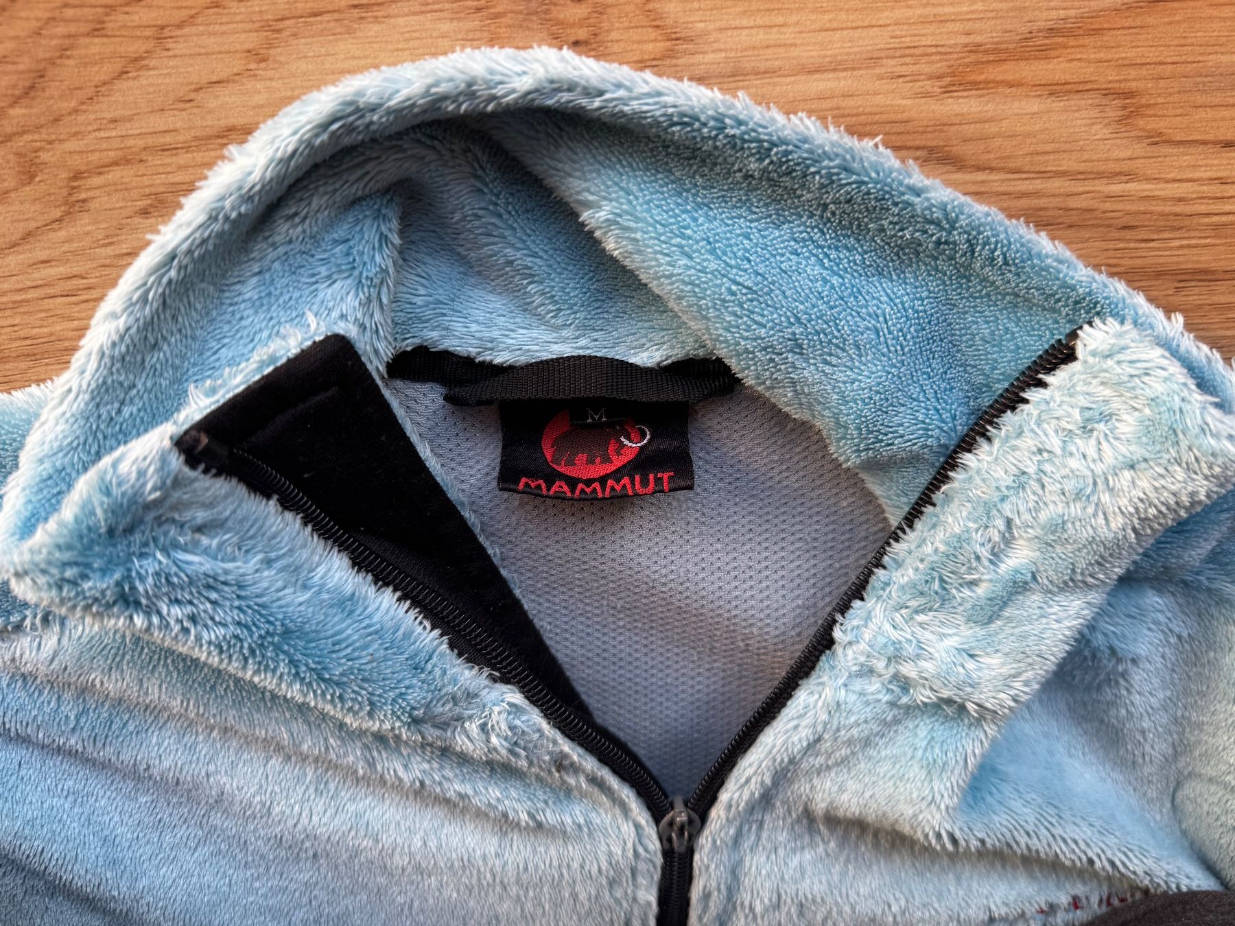 Mammut Giacche: Mammut jaquette polaire bleu clair M – Difettoso da Ovronnaz venduto da Etagne68 4