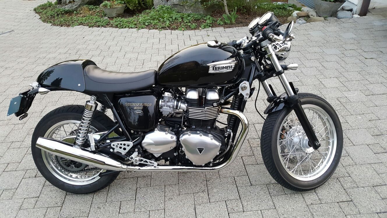 Triumph Strada: Triumph Thruxton 900 – Usato da St. Gallen venduto da Shokoloko 2
