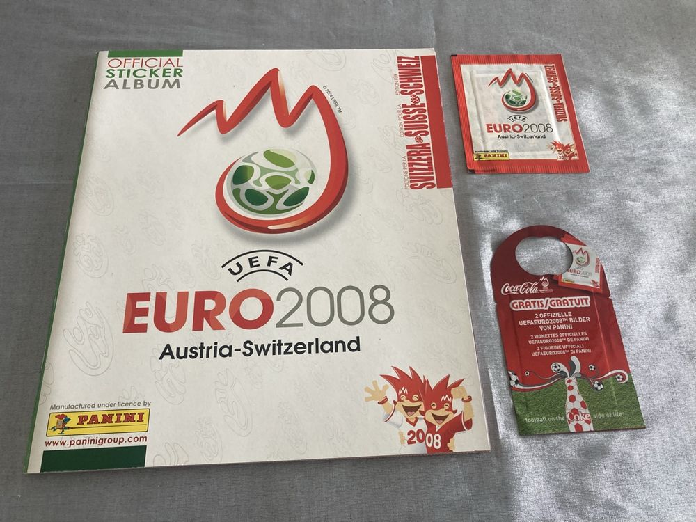 PANINI UEFA EURO 2008 solo album e 1 bustina nuova Kaufen auf Ricardo