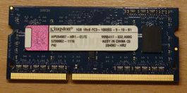 RAM 1GB DDR3-1333, 204 Pin, Kingston, HP594907-HR1-ELFE