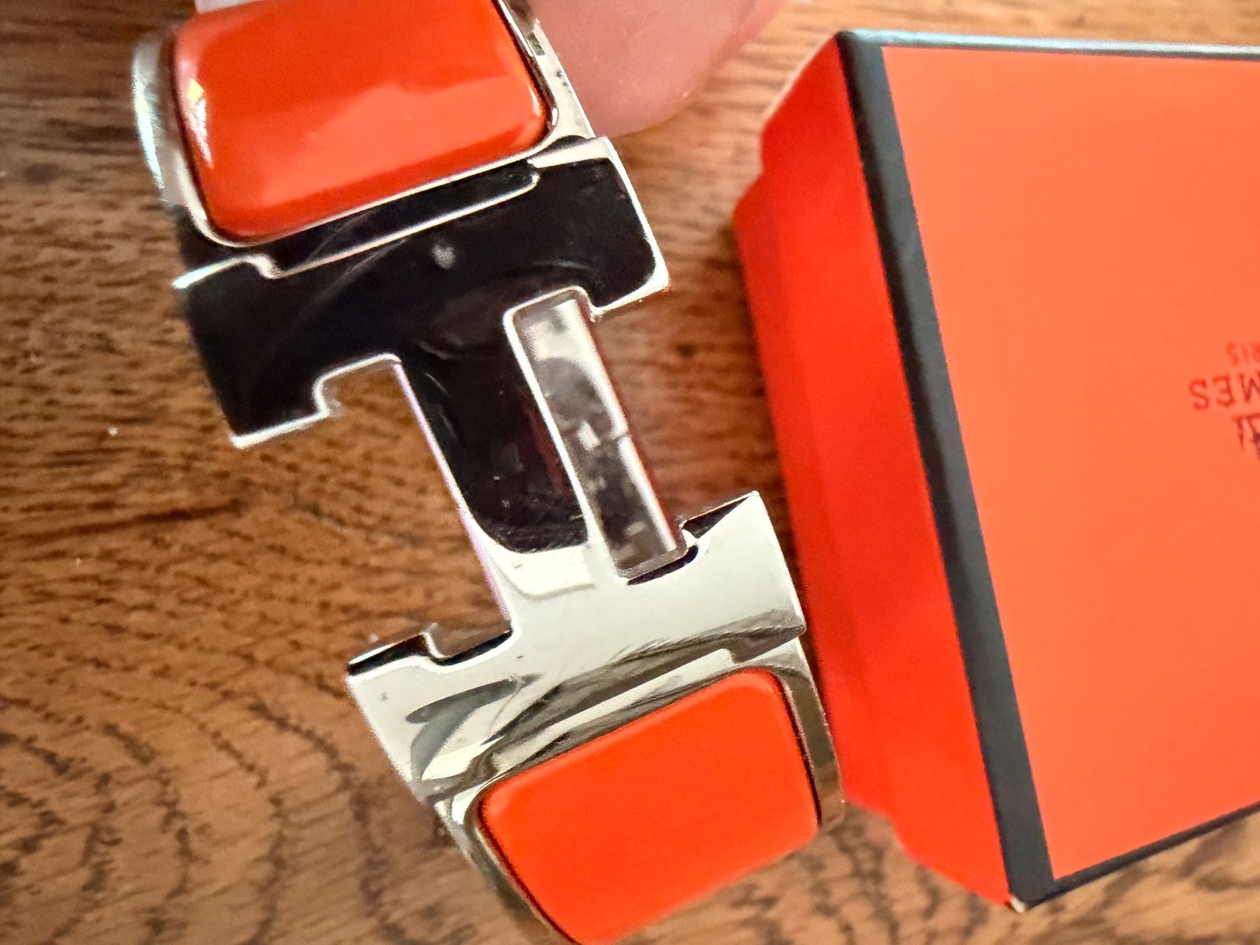 Hermès Bracelets: Original Hermes Clic Clac GM Orange – Neuf (Voir description) à Würenlos par Ela_73 5