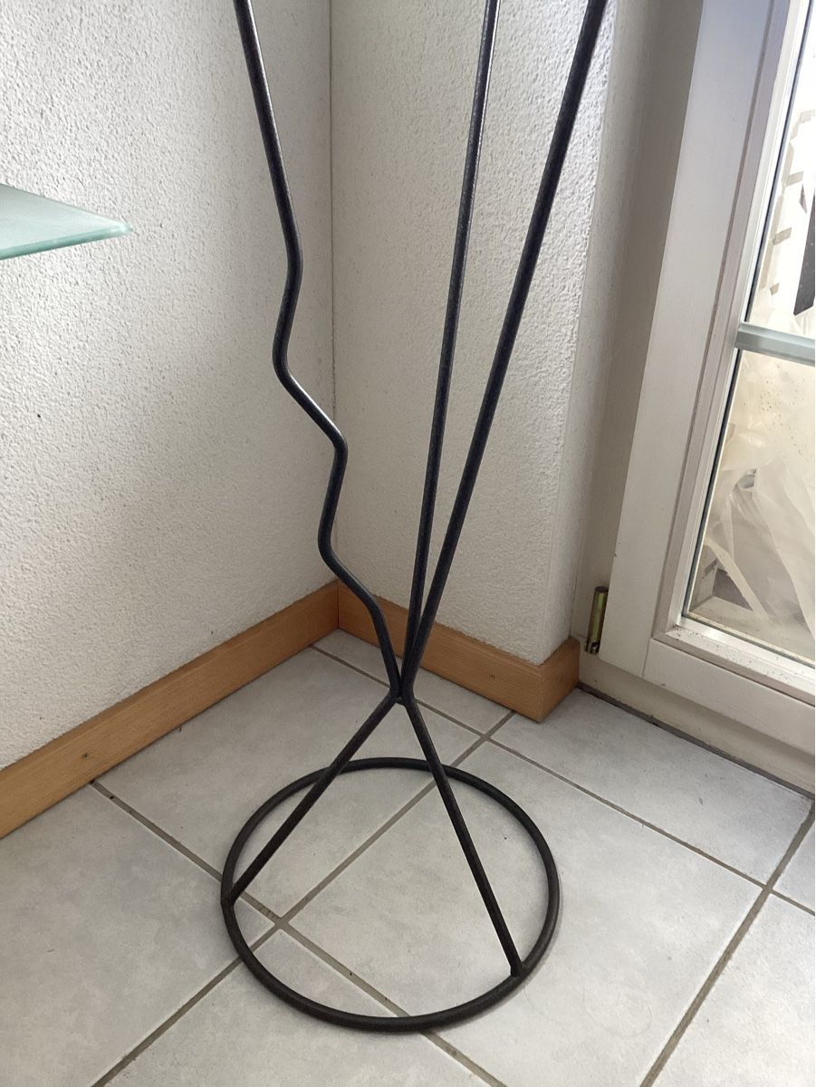 Altro per la casa: Dekorativer Ständer, Metal Anthrazit mit Glas Schale – Nuovo (secondo la descrizione) da Wauwil venduto da Shelti 2