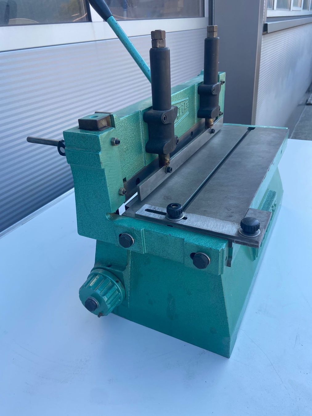 Tutte le macchine: Handschneidebank / Blechschere Ergolina Glie – Usato da Laupersdorf venduto da Borer_Liquidationen 3