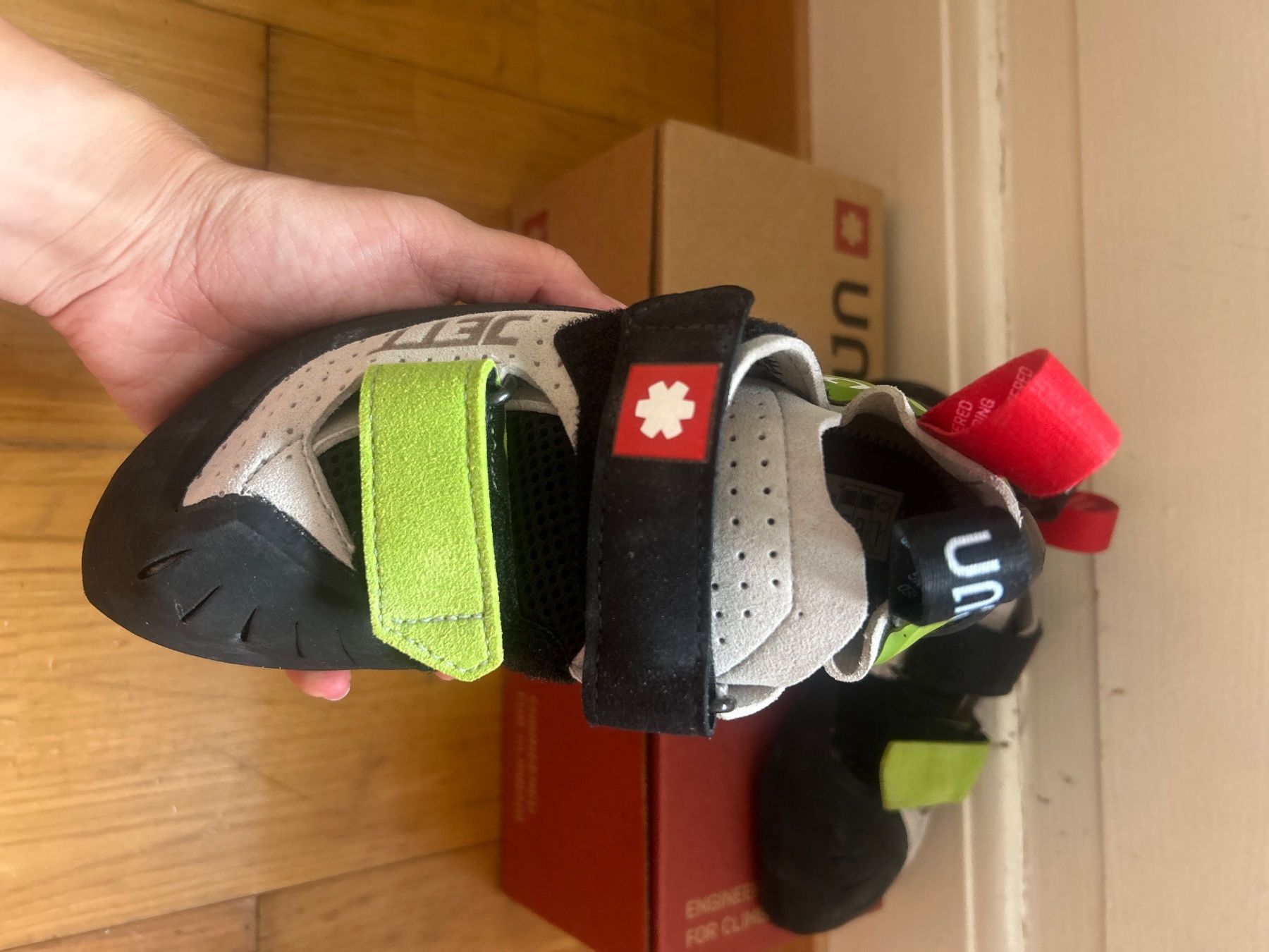 Herrenschuhe: Chaussons escalade Ocun Jett Qc – Neu (gemäss Beschreibung) aus Geneveys-Coffrane von cam_52m6 2