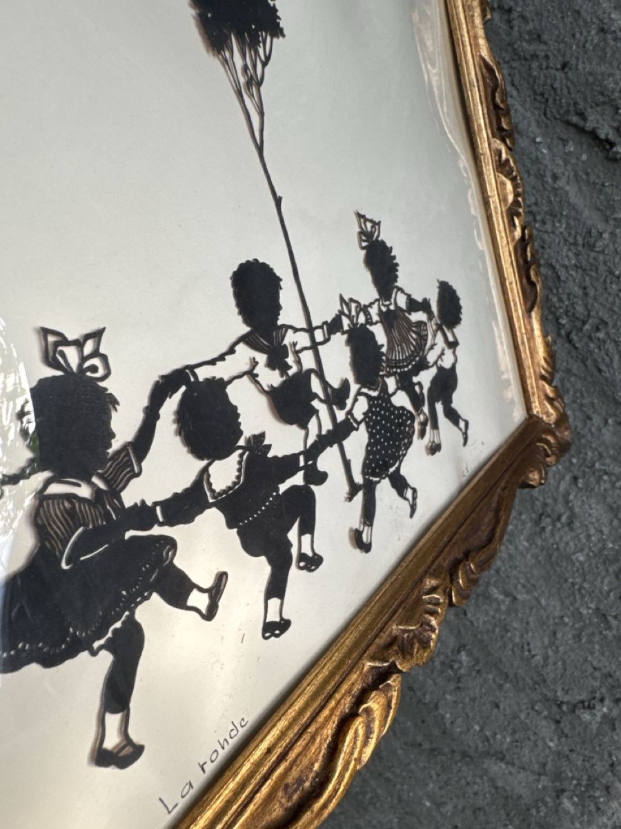 Tableaux: Cadre ancienne découpage  – D'occasion à Vésenaz par Angela.C3 2