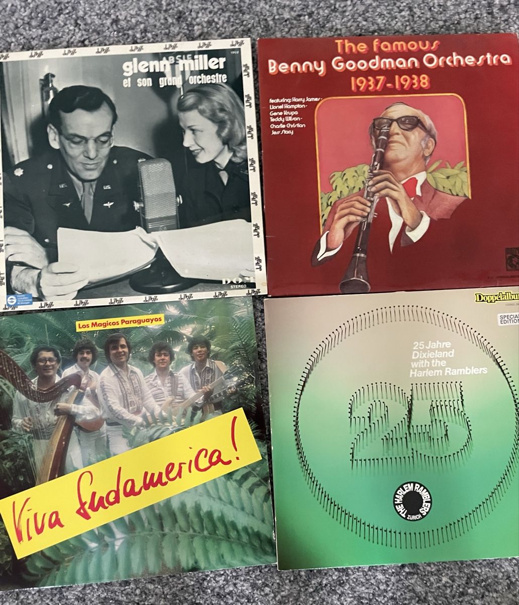 Dischi in vinile: Schallplatten-: Glenn Miller, Benny Goodman, etc. – Usato da Au ZH venduto da Jaggy4