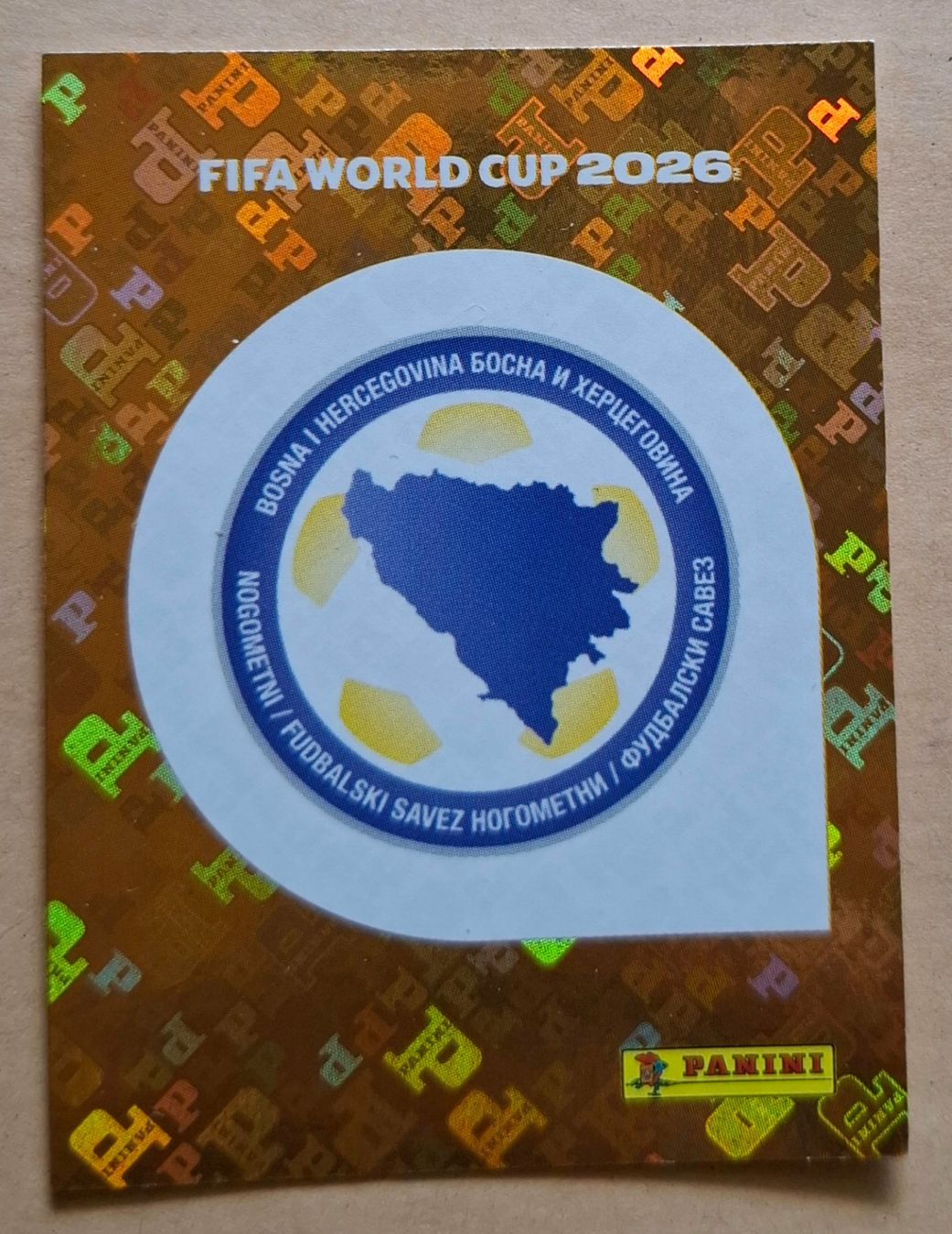 Panini Carte collezionabili: WM 2026 Paninibild Nr. BIH1 – Nuovo (secondo la descrizione) da Rotkreuz venduto da keerthdi 2