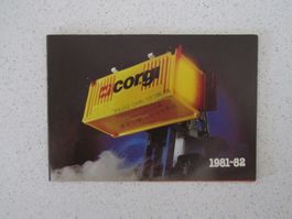 Corgi Toys Prospekt von 1981-1982