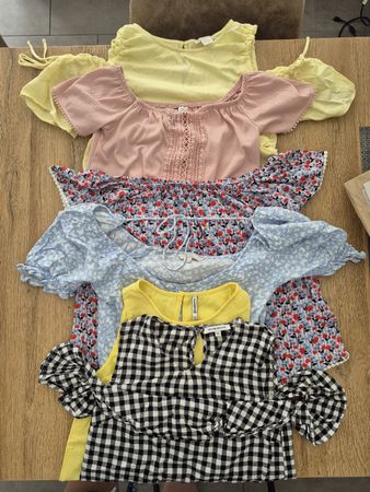 Lot 6 Hauts Légers Femme - Printemps/Été - Tailles S