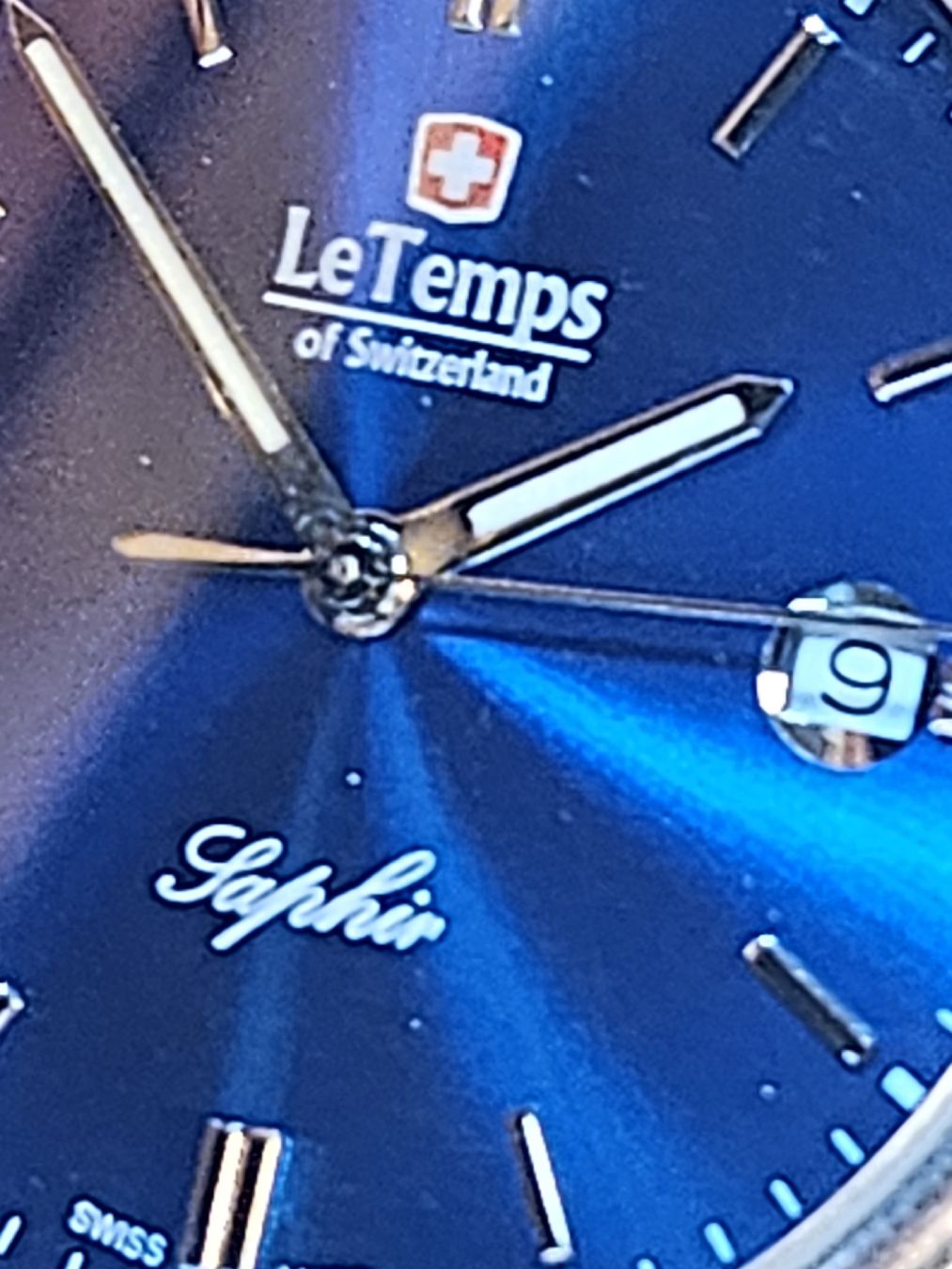 Uhren: Le Temps Saphir Herrenuhr 37mm – Gebraucht aus Flamatt von pie_f9zm 3