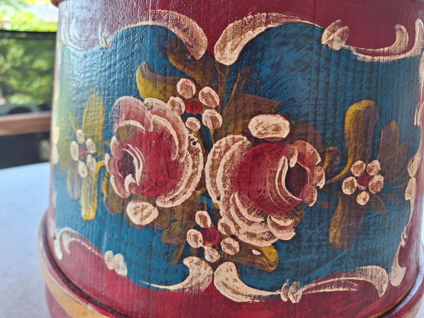Sgabelli: VINTAGE SCHUH-HOCKER AUS DEN 60ERN – Usato da Huttwil venduto da Kunterbuntli 1
