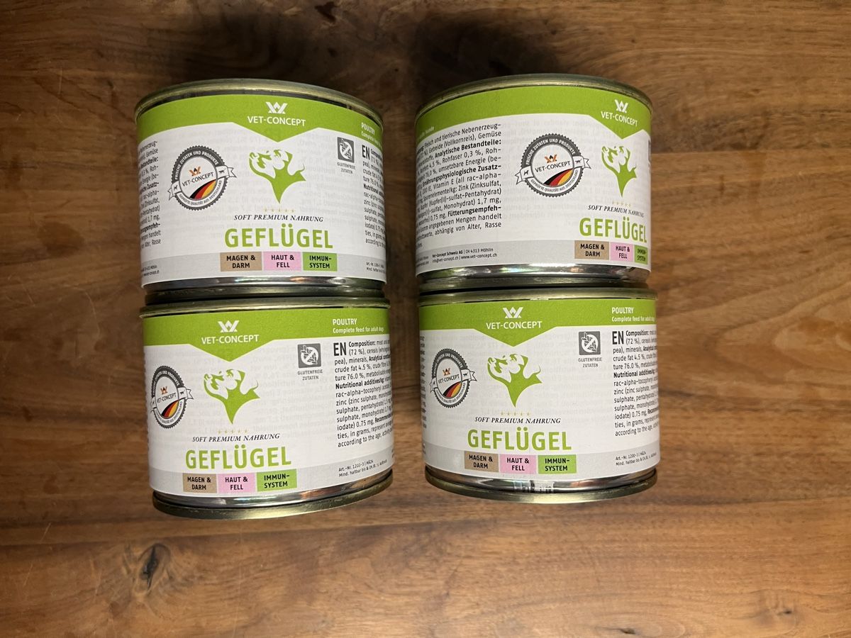 Mangimi: Hundefutter Vet-Concept & Lakefields, diverse Sorten – Nuovo (secondo la descrizione) da Frauenfeld venduto da London21 2
