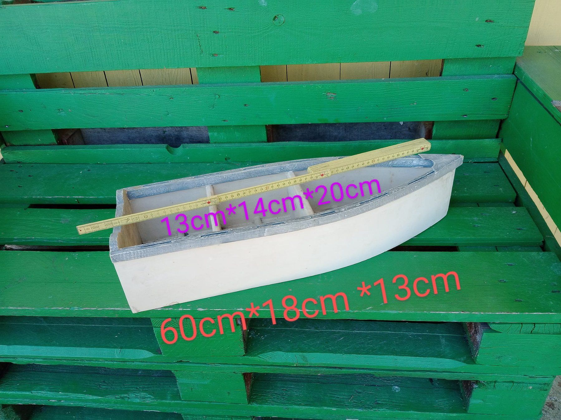 Tutte le decorazioni: Bateau décoratif en bois, objet d'artisanat. – Usato da Payerne venduto da jea_m6nb 4