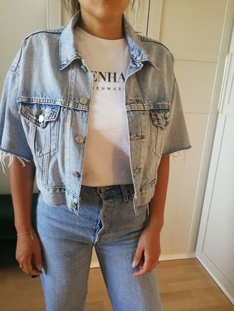 Levi’s Premium Cropped short sleeve  Jeansjacke