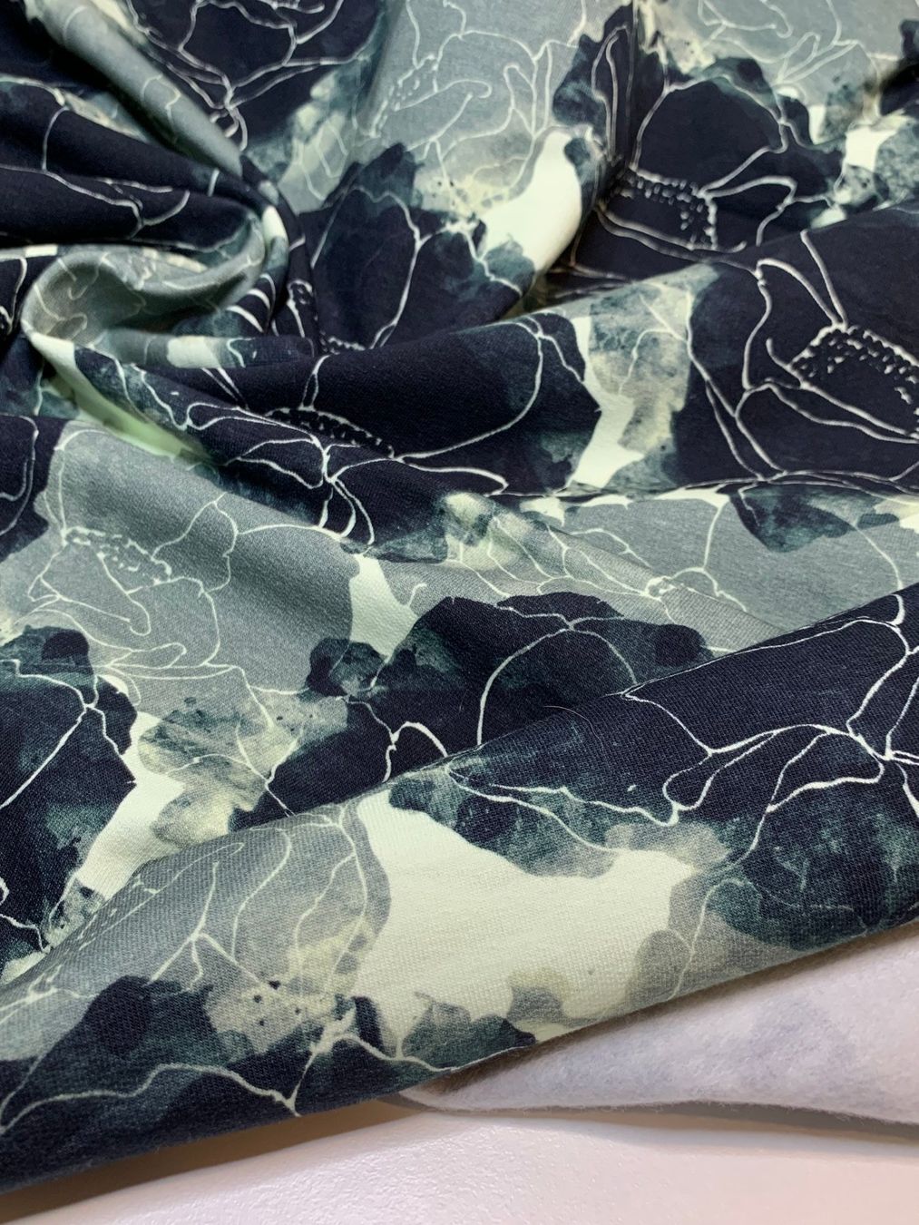 Tessuti: Sommersweat Blumen 87cm x 150cm – Nuovo e nell'imballaggio originale da Wetzikon ZH venduto da EvisStore 5
