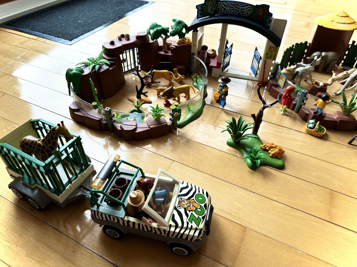 Playmobil Spielzeuge: Playmobile Set Zoo – Gebraucht aus Oberuzwil von