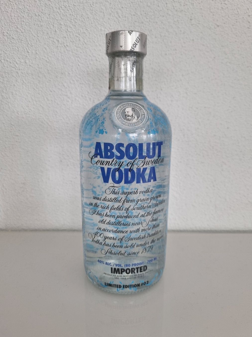 Absolut Vodka Spiritueux: Absolut Vodka Wallpaper #2, 700 ml, Limited Edition – Neuf avec emballage d'origine à St. Erhard par ITR1727 1