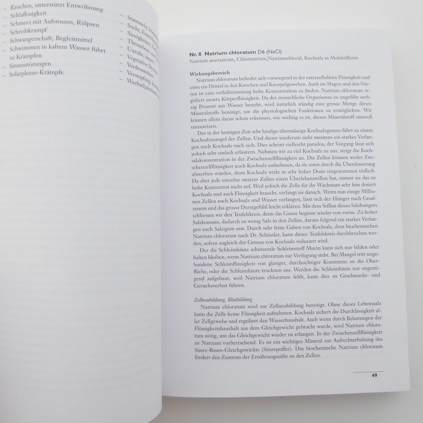 Libri: Mineralstoffe nach Dr. Schüssler – Usato da Basel venduto da Kunterbunt12 5