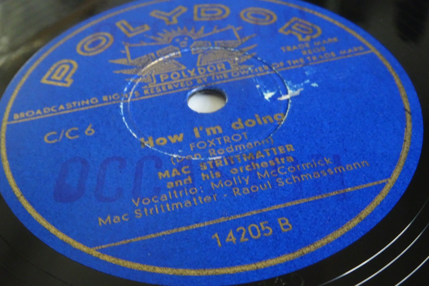 Schallplatten: DISQUES 78 TOURS – Gebraucht aus Lausanne von Leag 9