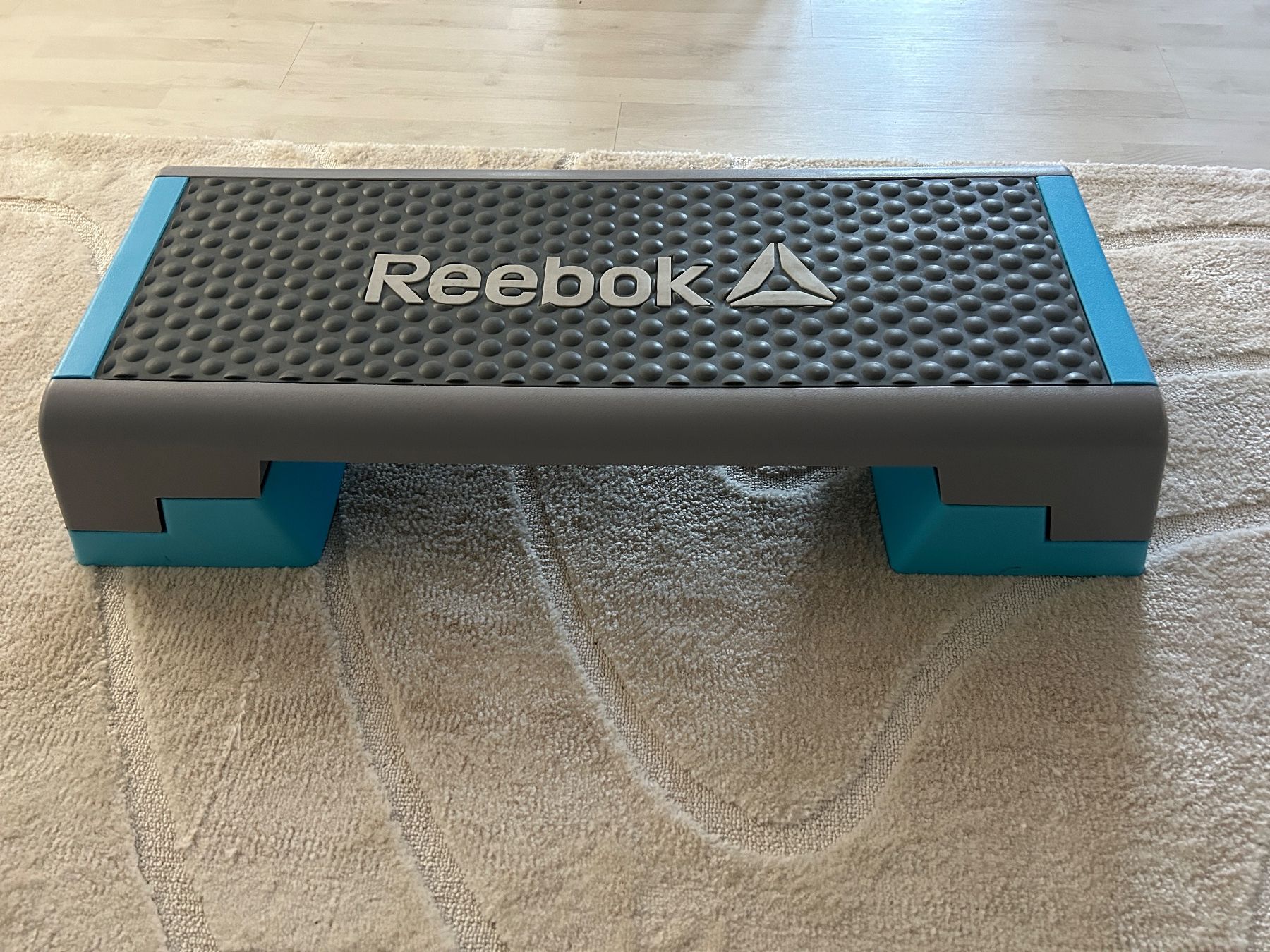 Reebok Hometrainer: Reebok Steppbrett grau türkis – Usato da Engelburg venduto da Quinti15 1