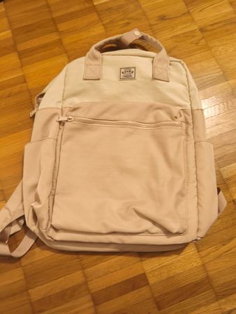 KOVER Damen Freizeit Rucksack rosa/ creme
