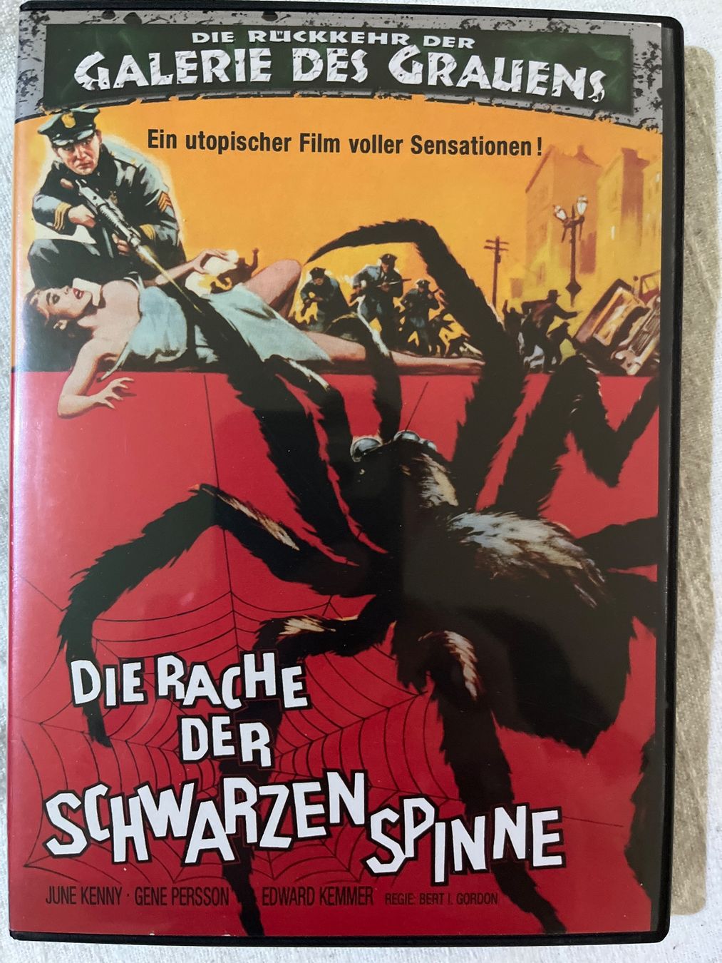 Alle DVDs: Rache der schwarzen Spinne – Gebraucht aus Basel von patku79