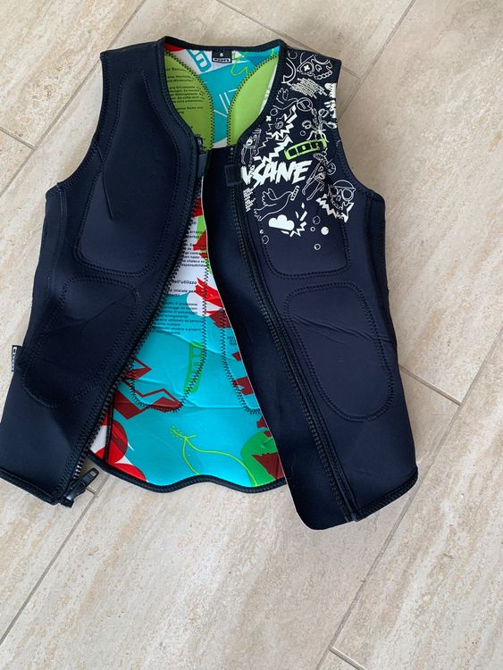 Produktbild von F2 Damen Prallschutz Weste Kite & Surf Weste S-XL Größe Wählbar Schwarz 2024/25