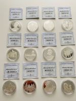 Box 12 x Silber Medaille Schweiz Zertifikat Feinsilber 240gr