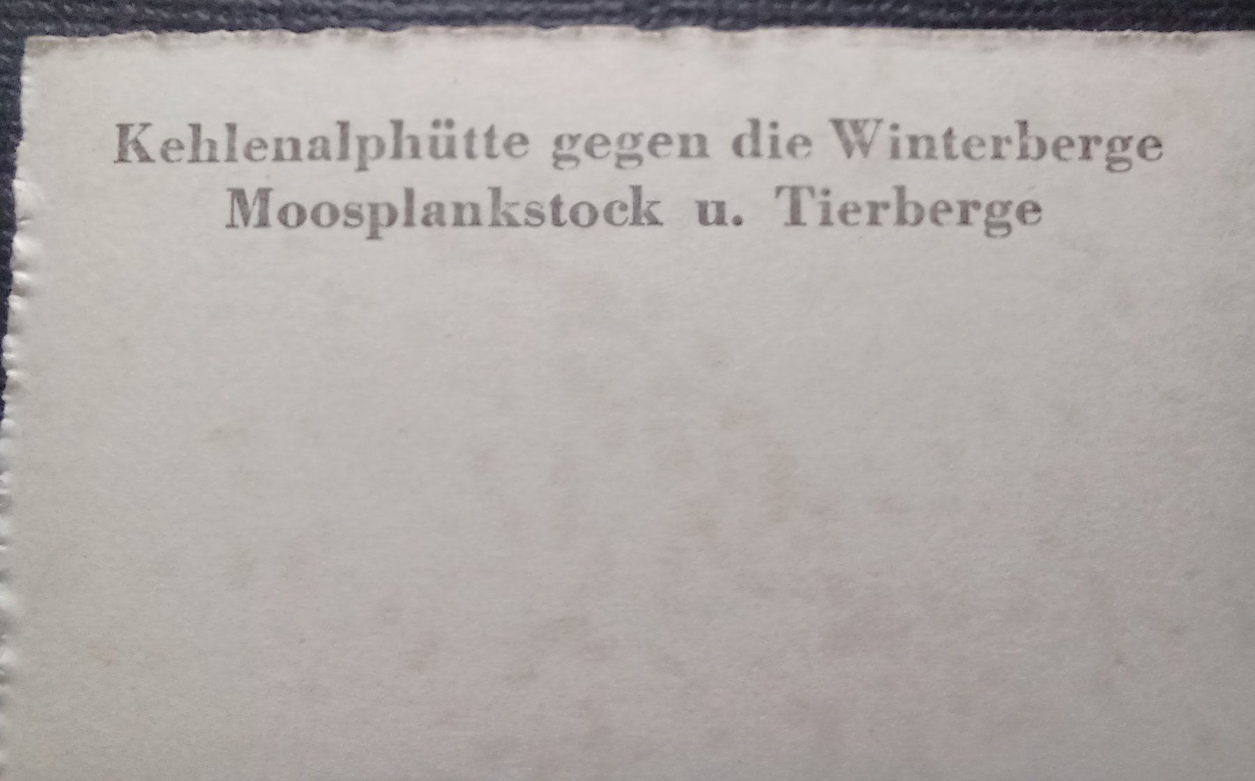 Cartoline postali: No. 1967, Kehlenalphütte 2305 m ü.M. – Usato da Aarau Rohr venduto da mgvw 3