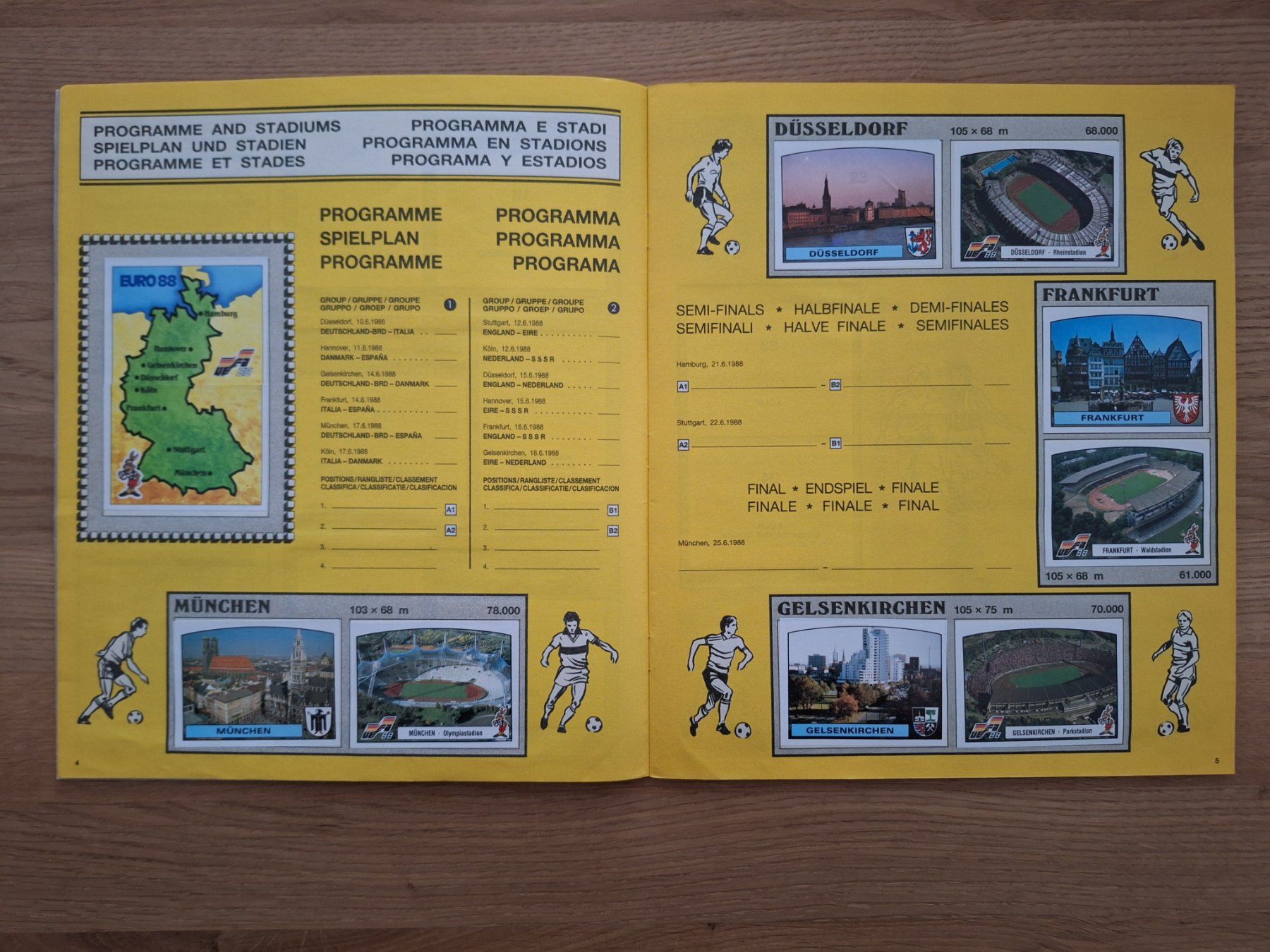Panini Albums: PANINI EURO 1988 – D'occasion à St. Gallen par Matrix023 2