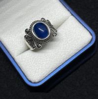 Ring Kyanite, Sterling Silber Gr. 55