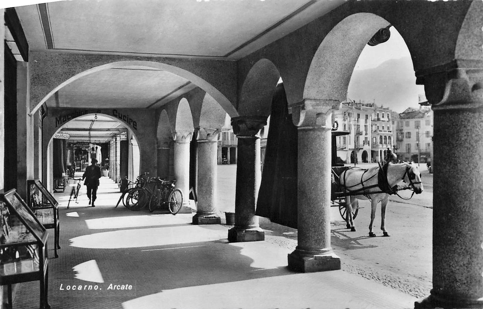 Cartes postales: Locarno TI Arcate cavallo – D'occasion à Biasca par Blenio71