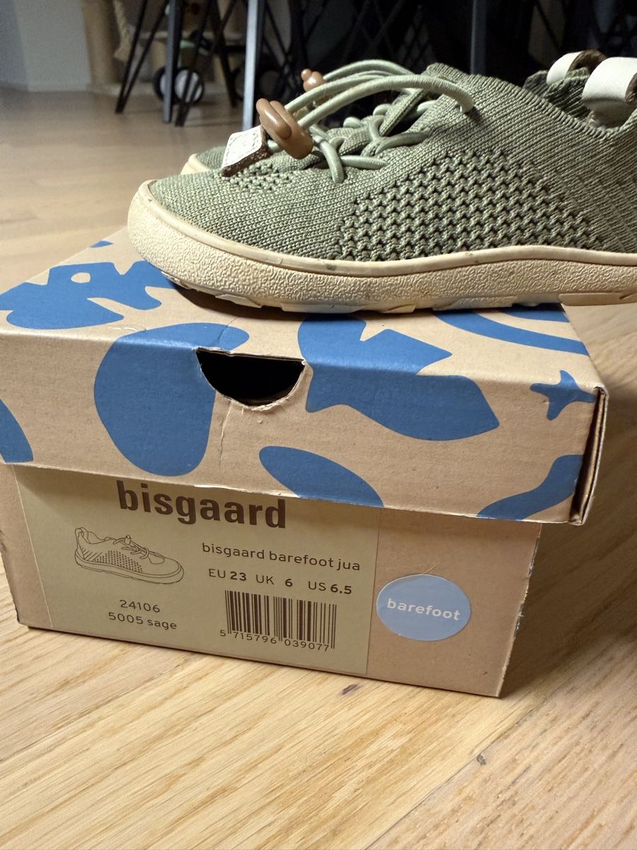 Bisgaard Scarpe per ragazzi: Bisgaard Barfuss Schuhe Gr 23 Khaki gebraucht – Usato da Pratteln venduto da phi_2b8n 1