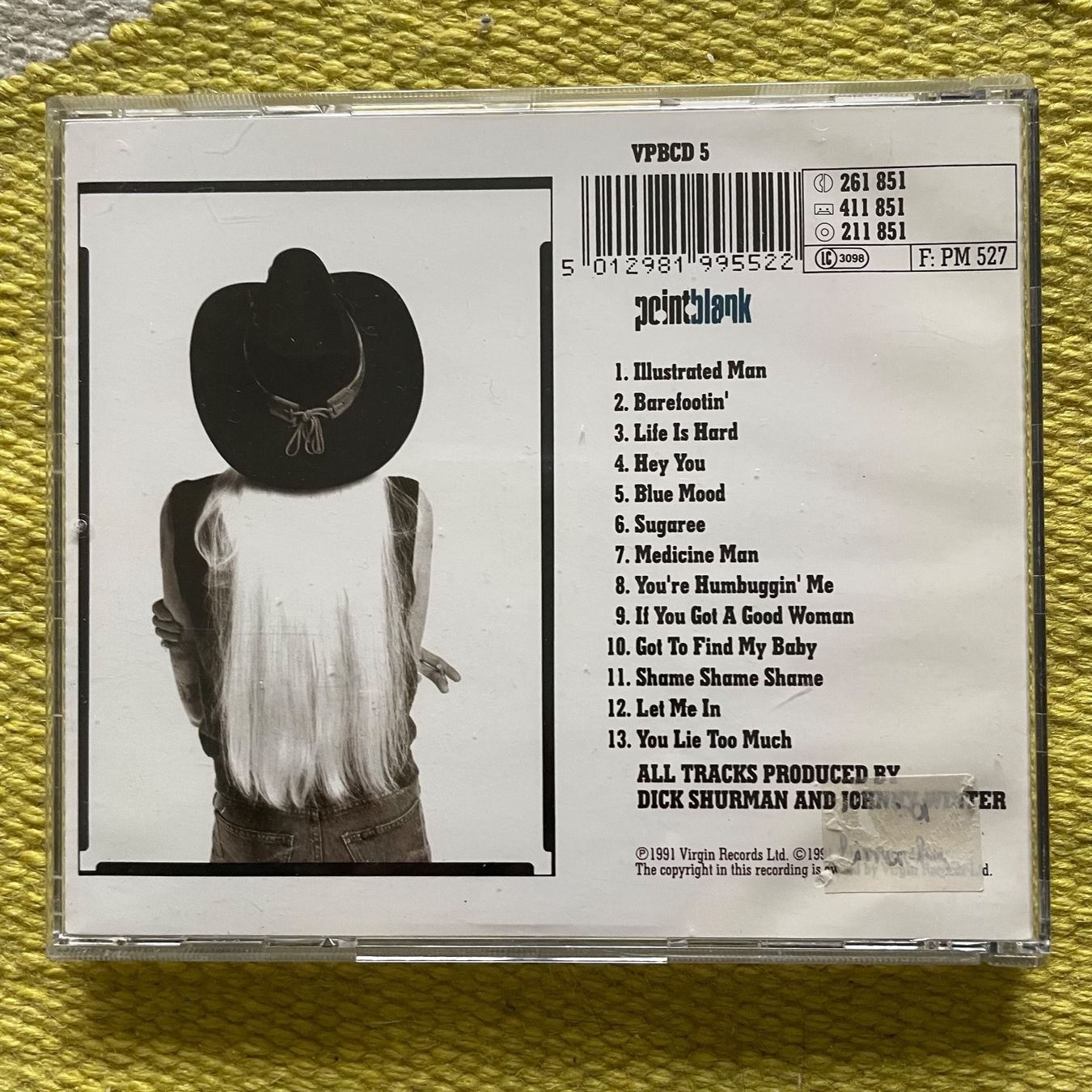 CD: JOHNNY WINTER-LET ME IN – Usato da Rorschacherberg venduto da CD-Roli 1