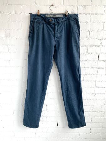 Blaue Herren Chinos Stoffhose von Brax US 35/36