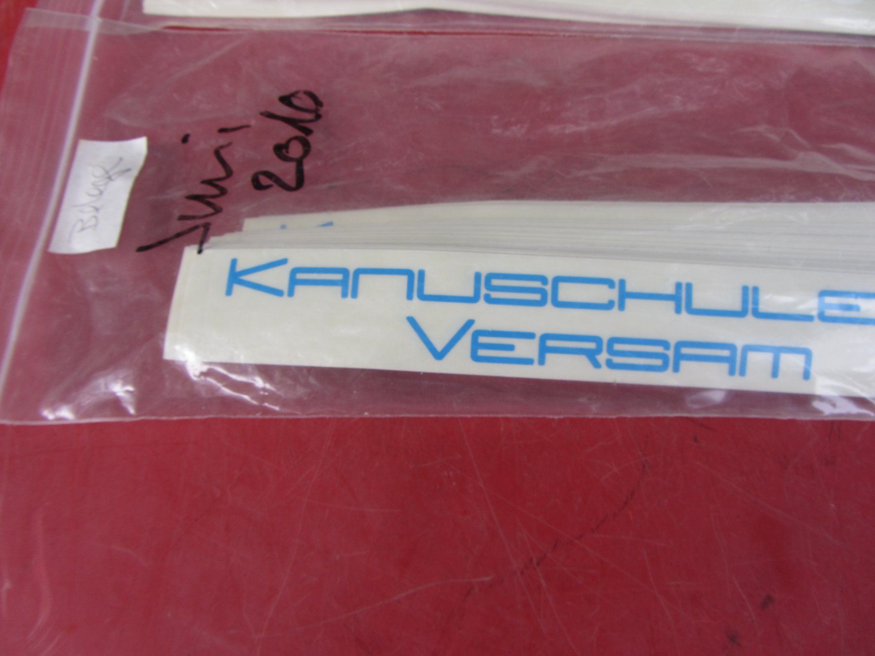Aufkleber: Über 200 Kanuschule Versam Sticker – Gebraucht aus Wolfhalden von Quiria68 1