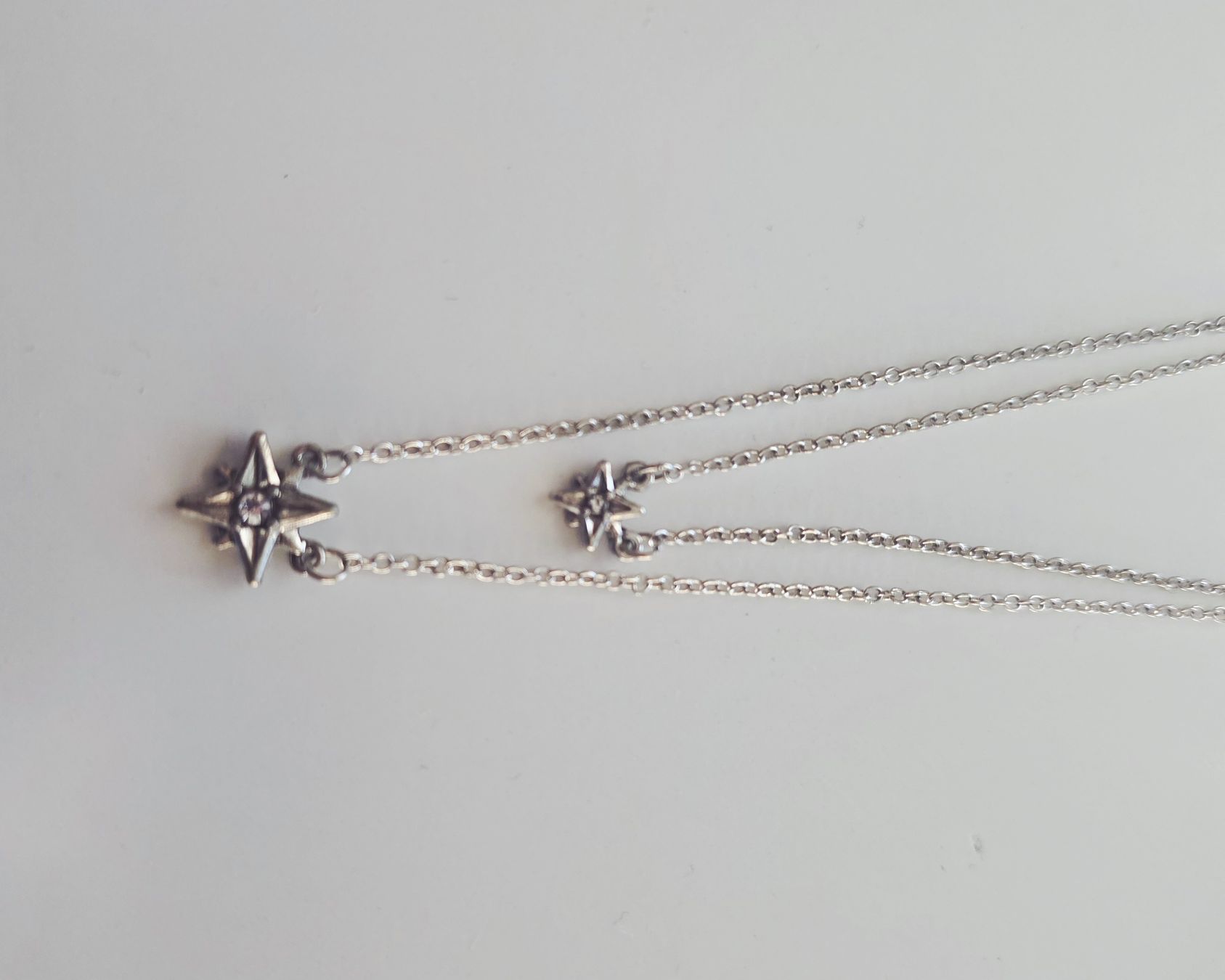 Catenine: Collana Doppia Claire's con Stelle e Punti Luce – Usato da Porza venduto da fra_c8qj 1