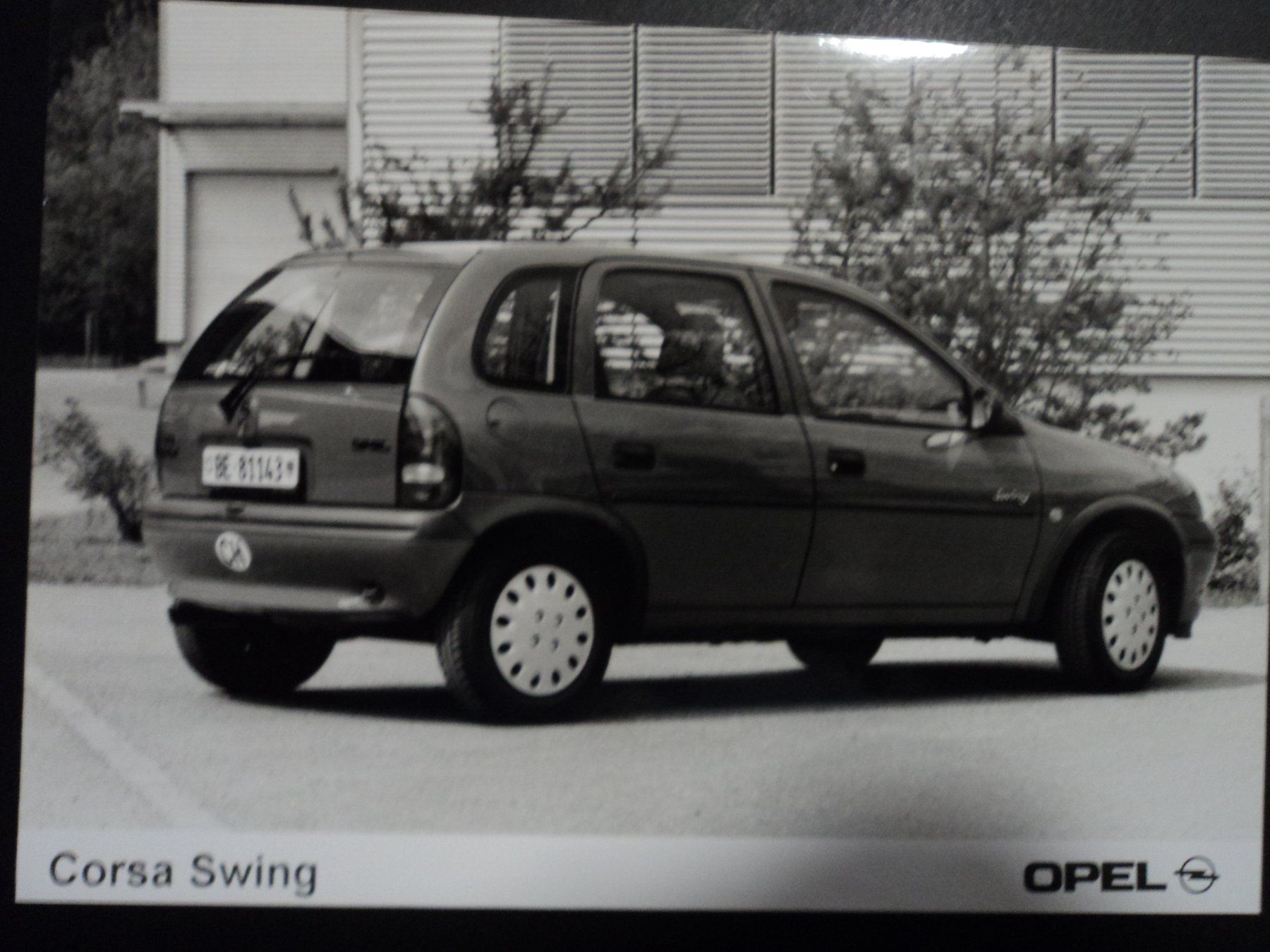 Opel Documenti: Prospekt Werksfoto Opel Corsa Swing – Usato da Schwarzenburg venduto da modelCARama