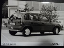 Prospekt Werksfoto Opel Corsa Swing