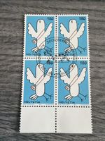 Helvetia 180 Rappen Briefmarken 4er Block 1996 Taube