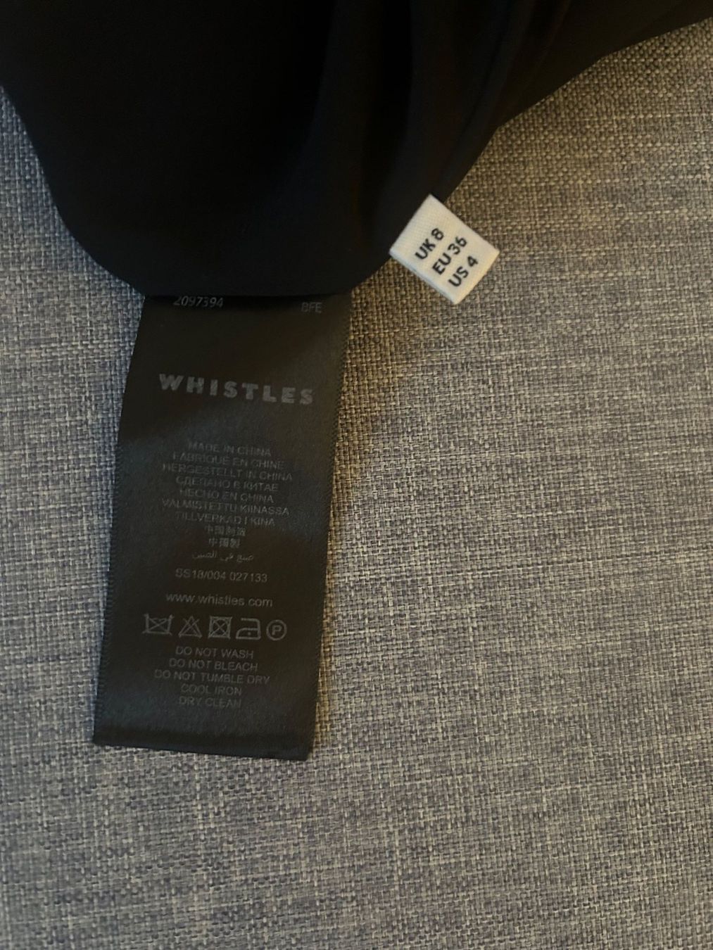 Kleider: WHISTLES - Silk dress – Gebraucht aus Wollerau von Dolder23 4