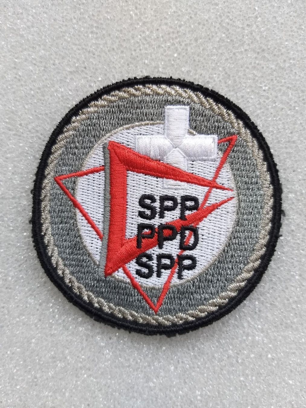 Plaketten & Abzeichen: Verbandsabzeichen SPP PPD SPP – Gebraucht aus Bauma von SwissMilitaria