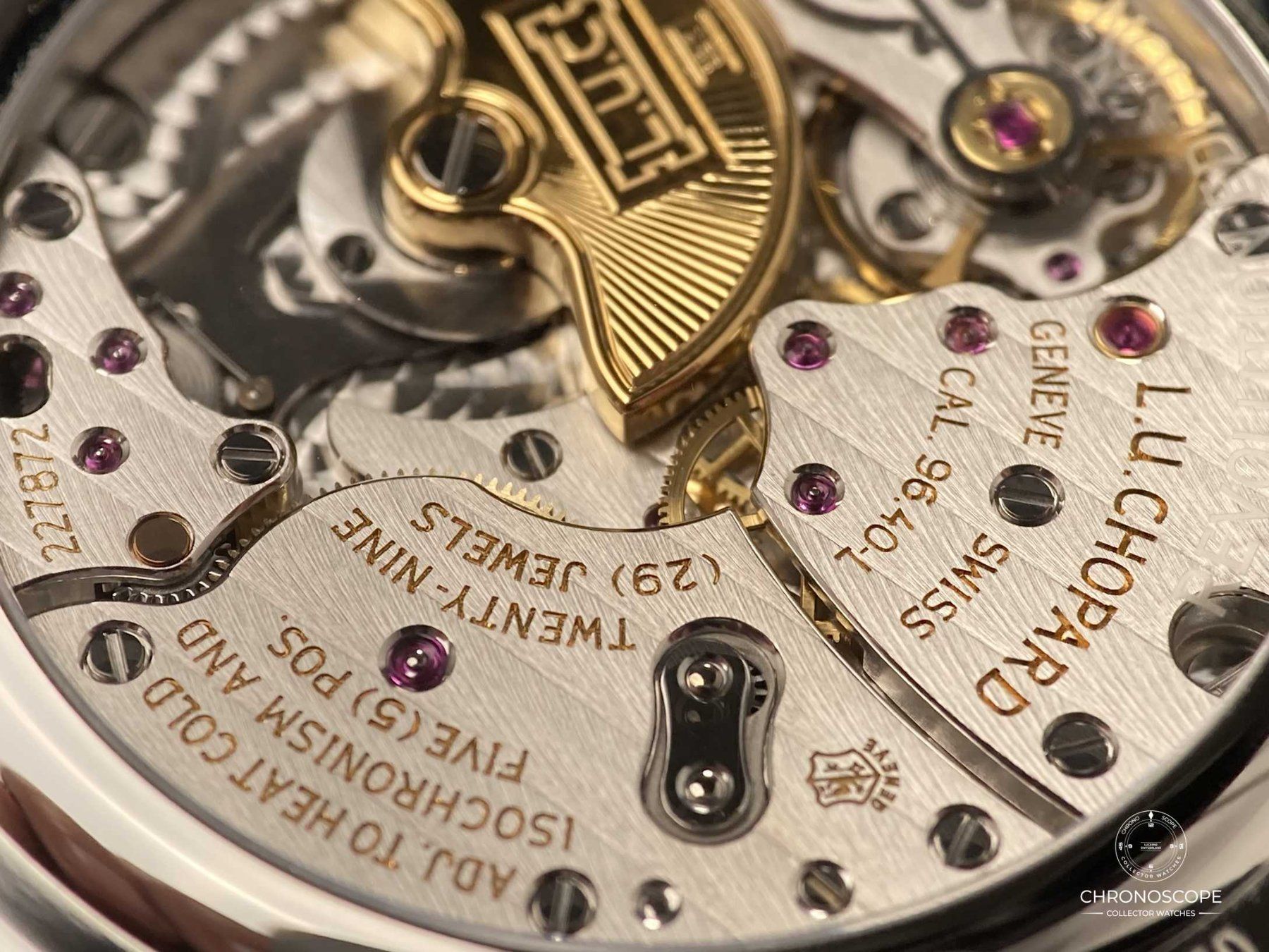Chopard Orologi: Chopard L.U.C 1860 for Revolution with solid gold dial, LE – Nuovo e nell'imballaggio originale da Luzern venduto da ChronoScope6004 6