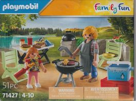 PLAYMOBIL FAMILY FUN 71427 BARBECUE  new