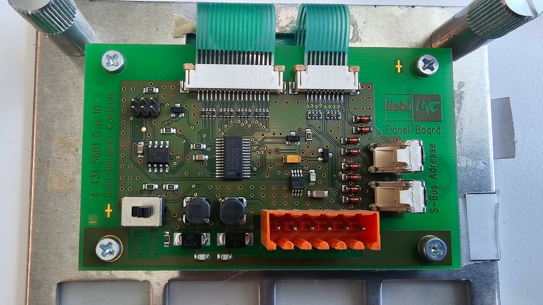 Componenti elettronici: 8 Kanal Saia Burgess Panel Board – Usato da Boniswil venduto da LakeSide_Boniswil 2