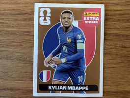 Original Panini Sticker Kylian Mbappe Bronze