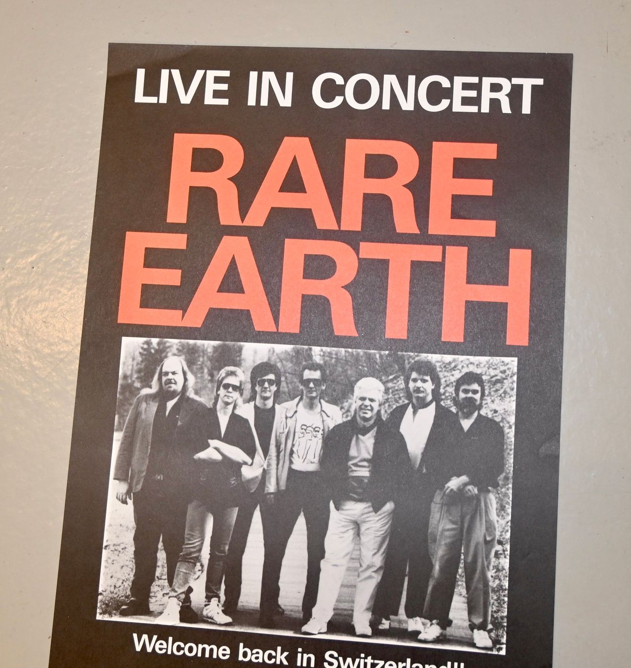 Dischi in vinile: RARE EARTH Concert Poster 1990 ORGINAL – Usato da Pfaffhausen venduto da mono_rec 3