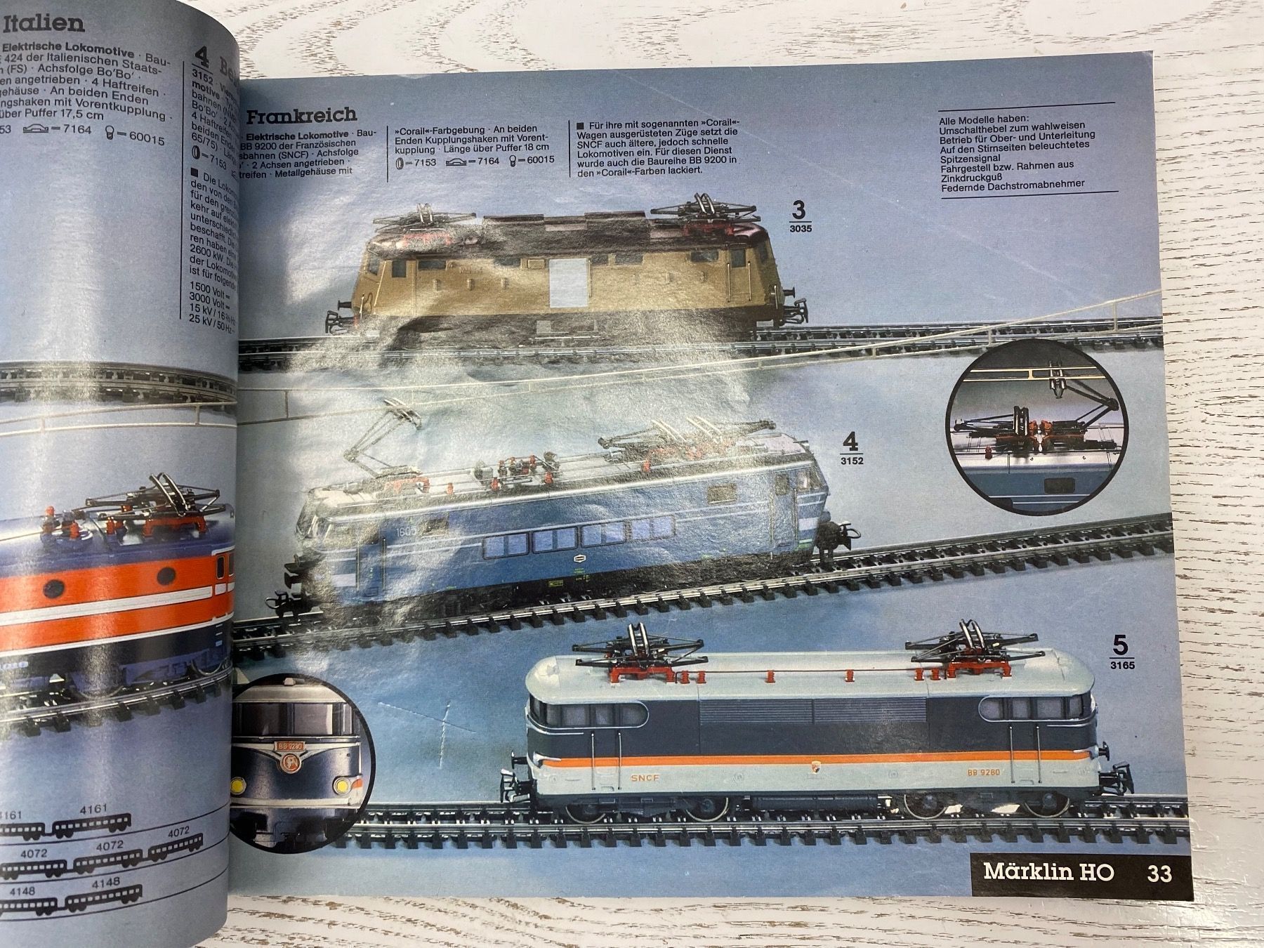 Märklin Modellini di ferrovie: Märklin Katalog 1983/84 – Usato da Lupsingen venduto da New-Haven 1